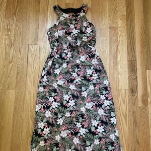 Girls Floral Maxi Dress